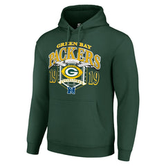 Green Bay Packers Starter 80s Retro Pullover Hoodie - Green Hoodies