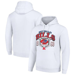 Buffalo Bills Starter 80s Retro Pullover Hoodie - White Hoodies