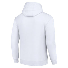 Buffalo Bills Starter 80s Retro Pullover Hoodie - White Hoodies