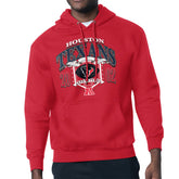 Houston Texans Starter 80s Retro Pullover Hoodie - Red Hoodies