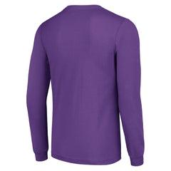 Minnesota Vikings Starter Retro Long Sleeve Graphic T-Shirt - Purple T-shirts