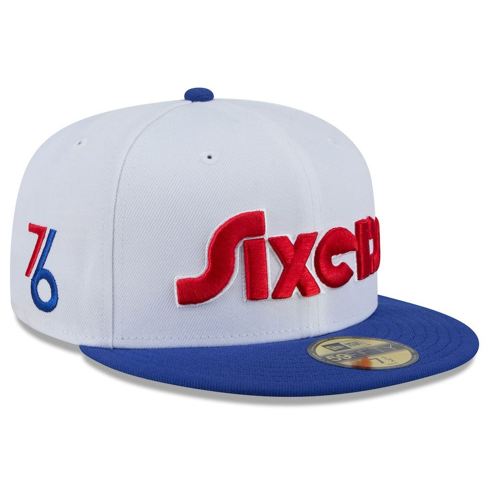 Philadelphia 76ers 2024/25 City Edition 59FIFTY Fitted Hat White - New Era