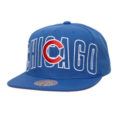 Chicago Cubs Mitchell & Ness Full Frontal Snapback Hat - Royal Hats