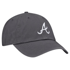 Atlanta Braves Nike Club Adjustable Hat - Gray Hats