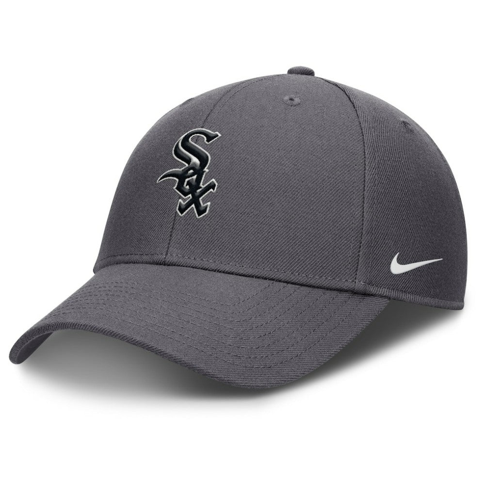 Chicago White Sox Nike Club Performance Adjustable Hat - Gray Hats