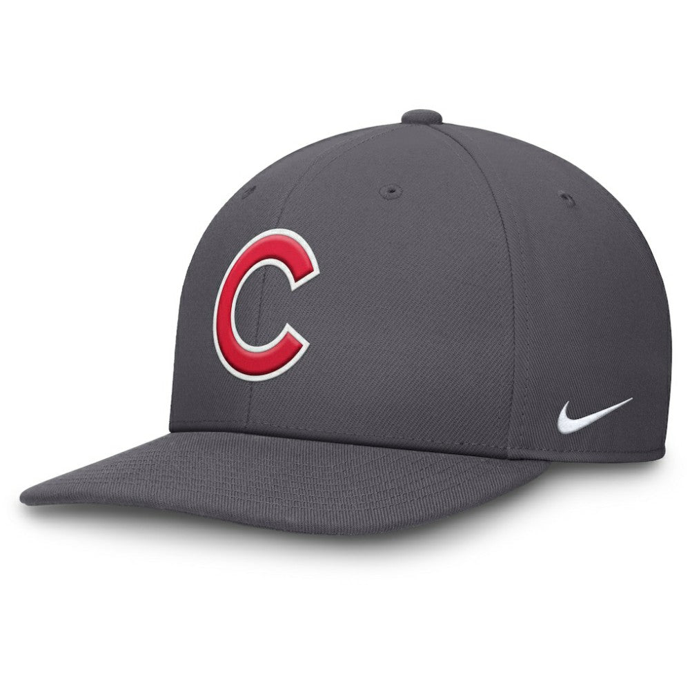 Chicago Cubs Nike Pro Performance Snapback Hat - Gray Hats