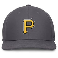 Pittsburgh Pirates Nike Pro Performance Snapback Hat - Gray Hats