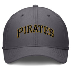 Pittsburgh Pirates Nike Swoosh Performance Flex Hat - Gray Hats