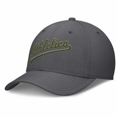 Athletics Nike Swoosh Performance Flex Hat - Gray Hats