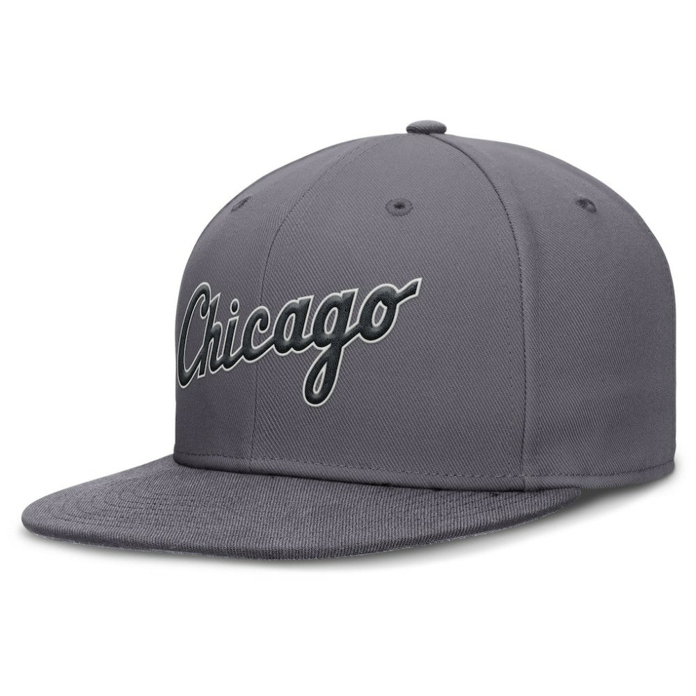 Chicago White Sox Nike Performance True Fitted Hat - Gray Hats