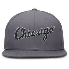 Chicago White Sox Nike Performance True Fitted Hat - Gray Hats