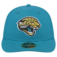Jacksonville Jaguars New Era Throwback Logo Omaha Low Profile 59FIFTY Fitted Hat - Teal Hats