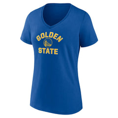 Golden State Warriors Women's Overtime V-Neck T-Shirt Royal