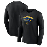 Golden State Warriors Japanese Heritage Long Sleeve T-Shirt Black