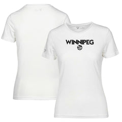 Winnipeg Jets Levelwear Women's Maddox City Capsule T-Shirt - White | US 201531185