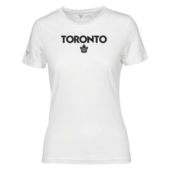 Toronto Maple Leafs Levelwear Women's Maddox City Capsule T-Shirt - White | US 201531198