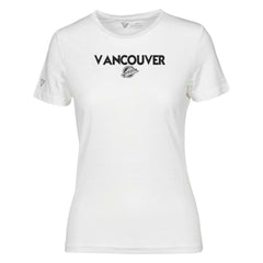 Vancouver Canucks Levelwear Women's Maddox City Capsule T-Shirt - White | US 201531206