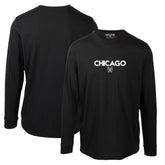 Chicago Blackhawks Levelwear Oscar City Capsule Long Sleeve T-Shirt - Black | US 201531231