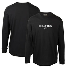 Columbus Blue Jackets Levelwear Oscar City Capsule Long Sleeve T-Shirt - Black | US 201531233