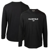 Nashville Predators Levelwear Oscar City Capsule Long Sleeve T-Shirt - Black | US 201531235
