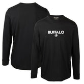 Buffalo Sabres Levelwear Oscar City Capsule Long Sleeve T-Shirt - Black | US 201531240
