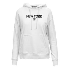 New York Rangers Levelwear Women's Adorn City Capsule Pullover Hoodie - White | US 201531325