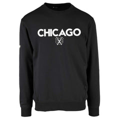 Chicago Blackhawks Levelwear Zane City Capsule Pullover Sweatshirt - Black | US 201531379
