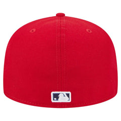 Philadelphia Phillies New Era Checkered Undervisor 59FIFTY Fitted Hat - Red Hats