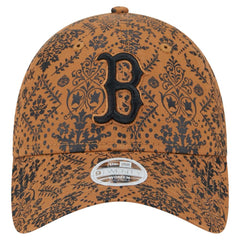 Boston Red Sox New Era Women's Vintage Deco 9TWENTY Adjustable Hat - Brown Hats
