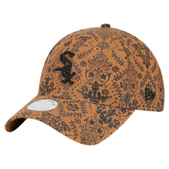 Chicago White Sox New Era Women's Vintage Deco 9TWENTY Adjustable Hat - Brown Hats