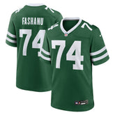 Olu Fashanu New York Jets Player Game Jersey - Gotham Green Jerseys