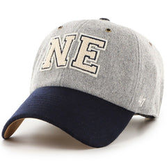New England Patriots Stoney Clover Lane x '47 Unisex Block Clean Up Adjustable Hat - Gray/Navy Hats