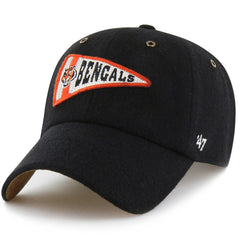 Cincinnati Bengals Stoney Clover Lane x '47 Unisex Field Goal Clean Up Adjustable Hat - Black Hats