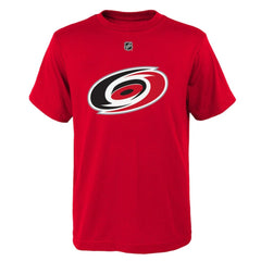 Carolina Hurricanes Youth Primary Logo T-Shirt - Red | US 201535291