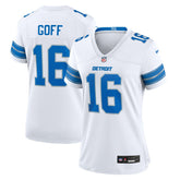Jared Goff Detroit Lions Women's Game Jersey - White Jerseys