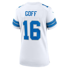 Jared Goff Detroit Lions Women's Game Jersey - White Jerseys