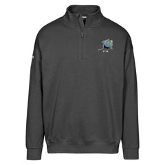 Tampa Bay Rays Levelwear Murray Core Logo Quarter-Zip Pullover Top - Black Pullover