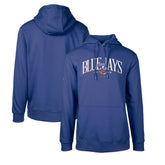 Toronto Blue Jays Levelwear Cooperstown Collection Podium Retro Spellout Pullover Hoodie - Royal Hoodies