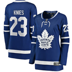 Matthew Knies Toronto Maple Leafs Fanatics Women's Home Breakaway Jersey - Blue | US 201540904