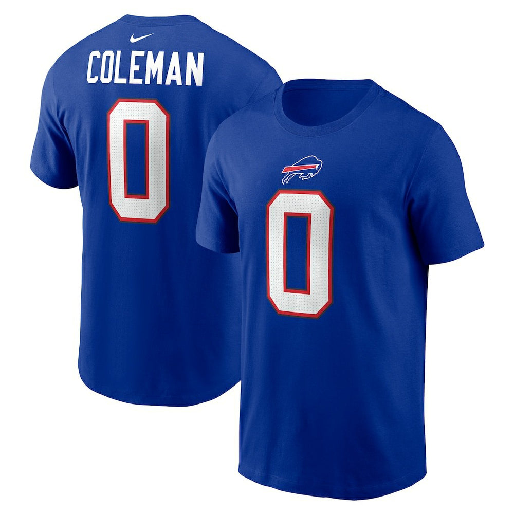 Keon Coleman Buffalo Bills Name & Number T-Shirt - Royal T-shirts