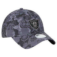 Las Vegas Raiders New Era Women's Trippy 9TWENTY Adjustable Hat - Black Hats