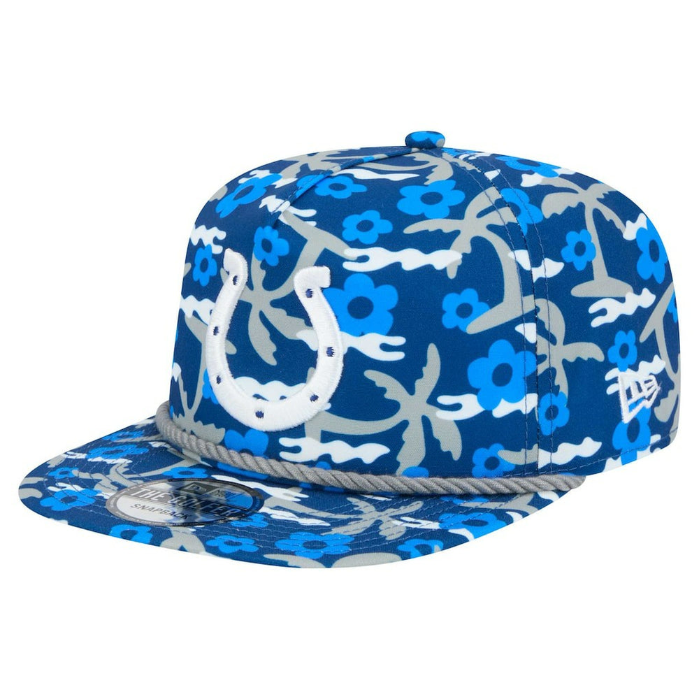 Indianapolis Colts New Era Wakey Wakey Golfer Snapback Hat - Royal Hats