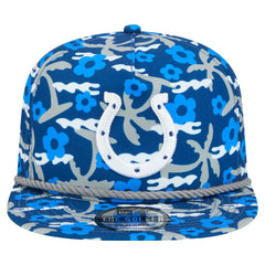 Indianapolis Colts New Era Wakey Wakey Golfer Snapback Hat - Royal Hats