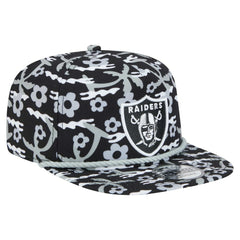 Las Vegas Raiders New Era Wakey Wakey Golfer Snapback Hat - Black Hats