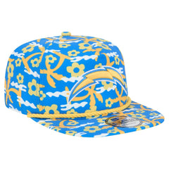 Los Angeles Chargers New Era Wakey Wakey Golfer Snapback Hat - Blue Hats