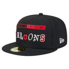 Atlanta Falcons New Era Ransom 59FIFTY Fitted Hat - Black Hats