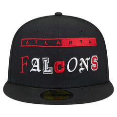 Atlanta Falcons New Era Ransom 59FIFTY Fitted Hat - Black Hats