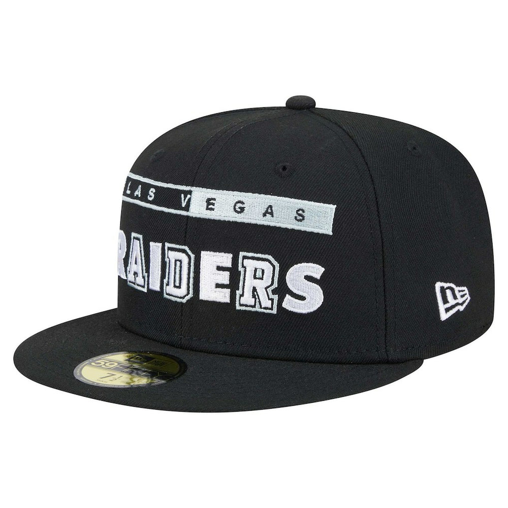 Las Vegas Raiders New Era Ransom 59FIFTY Fitted Hat - Black Hats