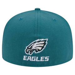 Philadelphia Eagles New Era Ransom 59FIFTY Fitted Hat - Midnight Green Hats