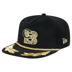Cincinnati Bengals New Era City Originals Corduroy Skipper Golfer Snapback Hat - Black Hats